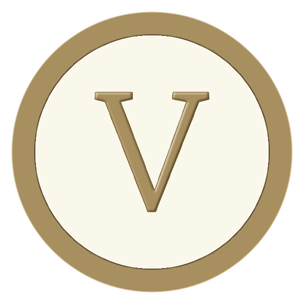 Fivepenny Founders Mark; Gold coin